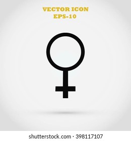  planet symbol vector icon