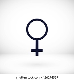  planet symbol vector icon