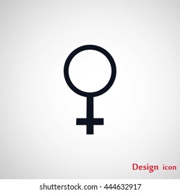  planet symbol vector icon