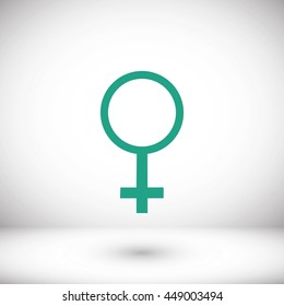  planet symbol vector icon