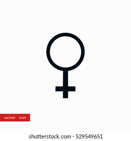 planet symbol vector icon, flat design best vector icon