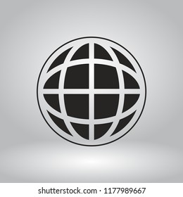 planet vector icon 10 eps