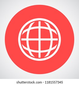 planet vector icon 10 eps