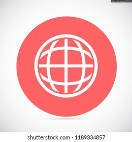 planet vector icon 10 eps