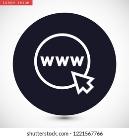 planet vector icon 10 eps