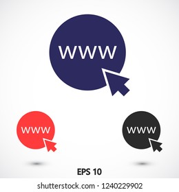 planet vector icon 10 eps
