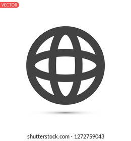 planet vector icon 10 eps
