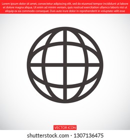 planet vector icon 10 eps