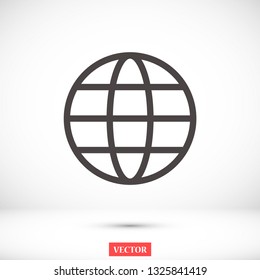 planet vector icon 10 eps