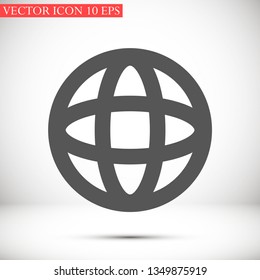 planet vector icon 10 eps