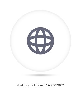 planet vector icon 10 eps , Lorem ipsum Flat design
