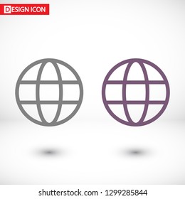 Planet Vector icon