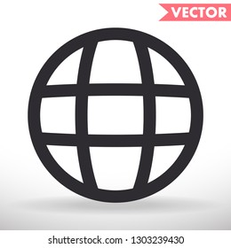 Planet  vector icon