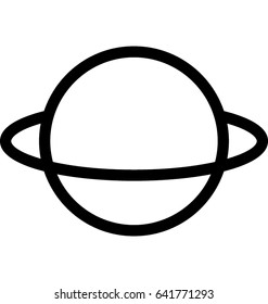 Planet Vector Icon