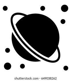 Planet Vector Icon