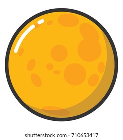 Planet Vector Icon