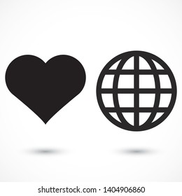 planet Vector icon . Lorem Ipsum Illustration design
