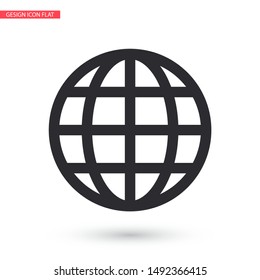 planet Vector icon . Lorem Ipsum Illustration design