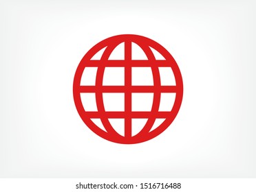 planet Vector icon . Lorem Ipsum Illustration design