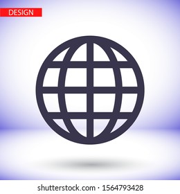 planet Vector icon . Lorem Ipsum Illustration design