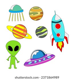 planet vector icon white background