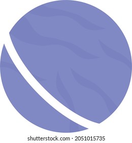 Planet-Vektorgrafik auf transparentem Hintergrund. Symbole in Premium-Qualität. Vector Line Flaches Farbsymbol für Konzept und Grafikdesign.