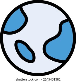 planet Vector illustration on a transparent background.Premium quality symbols.Stroke vector         icon for concept and graphic design.