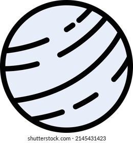 planet Vector illustration on a transparent background.Premium quality symbols.Stroke vector       icon for concept and graphic design.