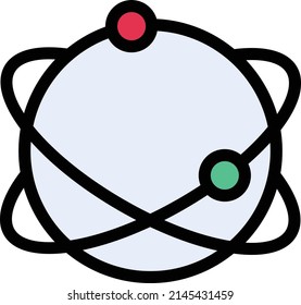 planet Vector illustration on a transparent background.Premium quality symbols.Stroke vector       icon for concept and graphic design.