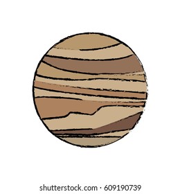 planet venus astronomy universe icon
