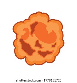 planet venus on white background vector illustration design