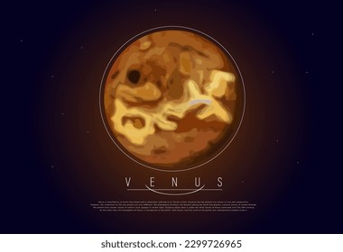 planet venus in the solar system