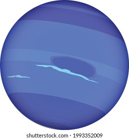 Planet Venus vector illustration icon