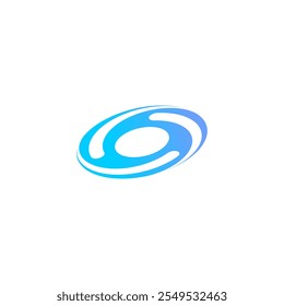 planet vortex logo design with modern concept, galaxy logo vector icon illustration.