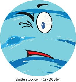 Planet Wink frost is the largest planet there is always cool