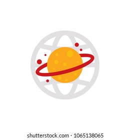 Planet World Logo Icon Design