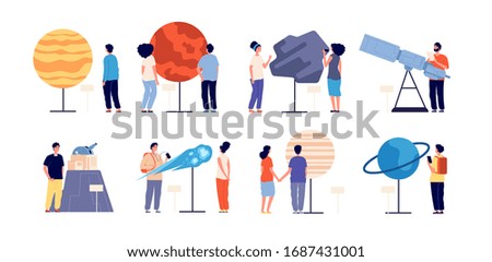 Image, Stock Photo Planetarium