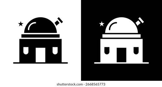 Planetarium icon graphics - Vector. perfect for graphic projects