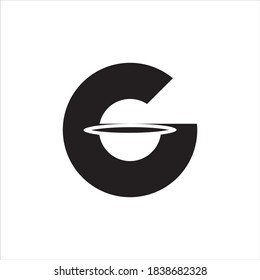 planetary concept combination with black letter G