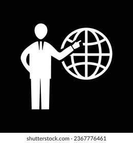 Planetensymbol aus Business Bicolor Set. Art der Sammlung: flache Symbole