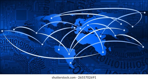 The planetary interconnection of social networks