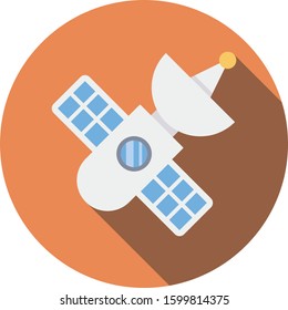 Planets Flat icons for connection &  communication
