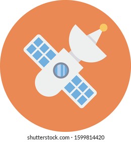 Planets Flat icons for connection &  communication