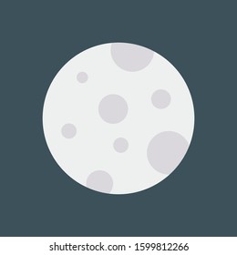 Planets Flat icons for planet  & galaxy