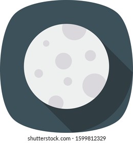 Planets Flat icons for planet  & galaxy