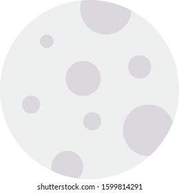 Planets Flat icons for planet  & galaxy