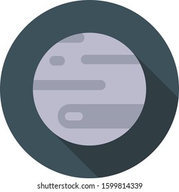 Planets Flat icons for planet  & galaxy 