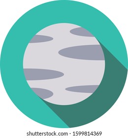 Planets Flat icons for planet  & galaxy