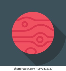 Planets Flat icons for  space  & galaxy