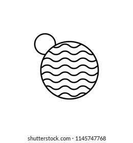 planets icon. Element of space for mobile concept and web apps illustration. Thin line icon for website design and development, app development